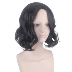 Severus Snape Sort Krøllet Kort Cosplay Paryk Kostumer Profes