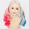 Shengruili Harley Quinn Paryk til kvinder Lang Cosplay Paryk Skurk Quinn Paryk Cosplay Paryk Blond Blå Pink Karneval Halloween Karnevalsfester{FY},CJY | Fyndiq