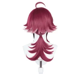 Shikanoin Heizou Cosplay Paryk Genshin Impact Shikanoin Heizou Cosplay Paryk Mænd 55cm Hovedbeklædning Varmebestandigt Syntetisk Hår SWPF