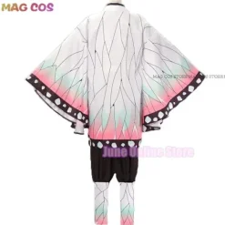 Shinobu Voksen Børn Kochou Anime Cosplay Kostume Kanae Cosplay Tøj Sommerfugl Klips Kvinder Uniform Slayer Kappe Halloween Outfit XL XL Wig a only