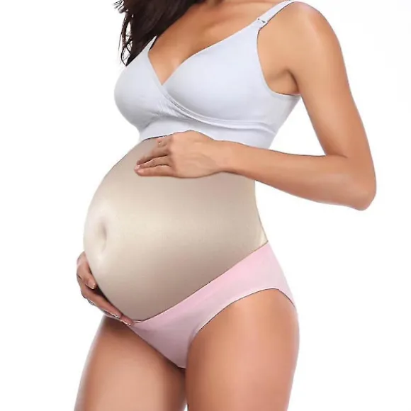 Simuleret gravid mave Tummy Bump skuespiller Cosplay rekvisitter åndbar scene performance