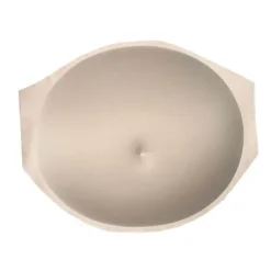 Simuleret Gravid Mave Tummy Bump Skuespiller Cosplay Rekvisitter Åndbar Sceneoptræden