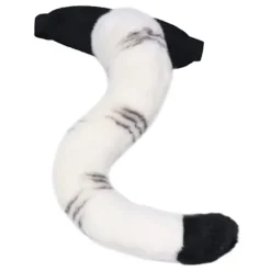 Simulerings Tiger Hale PP Bomuld Søde Dyr Hale Legetøj Fødselsdagsgave Cosplay Halloween Fest Kostume