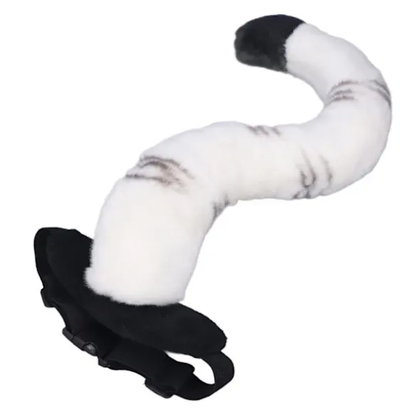 Simulerings Tiger Hale PP Bomuld Søde Dyr Hale Legetøj Fødselsdagsgave Cosplay Halloween Fest Kostume