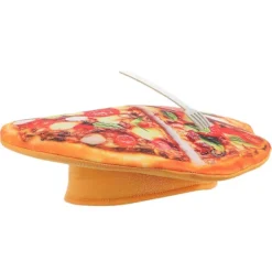 Sjov Pizza Hat Karneval Pizza Hat Dekorativ Pizza Hat Halloween Pizza Hat Til Fest