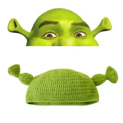 Sjov Uldhat med samme stil som Shrek, ZQKLA