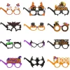 Sjove briller, legende og uhyggelige designs til Halloween-sjov, genanvendelige papirbriller med græskar-, flagermus- og spøgelsestemaer, universel pasform til alle aldre | Fyndiq
