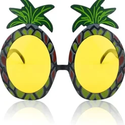Sjove Hawaii-briller, nyhedsbriller til strandfest, maskerader, fotorekvisitter, velegnet til voksne og børn, sommerfest