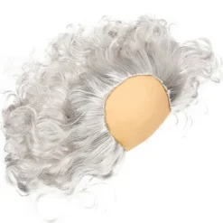 Skaldet paryk sjov skaldet hoved paryk gammel mand paryk cosplay paryk cosplay kostume tilbehør White 22x15cm