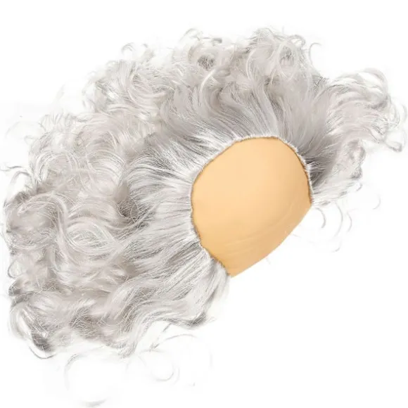 Skaldet paryk sjov skaldet hoved paryk gammel mand paryk cosplay paryk cosplay kostume tilbehør White 22x15cm