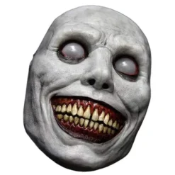 Skræmmende Halloween Maske Smilende Dæmoner Horror Uhyggelige Masker Latex Fuld Hoveddækning til Voksne Halloween Cosplay Festrekvisitter (FMY) White | Fyndiq