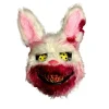 Skræmmende Masker - Halloween Uhyggelig Kanin Maske - Killer Kanin Maske - Spøgelsesmaske - Halloween Kostume, opdateret Version
