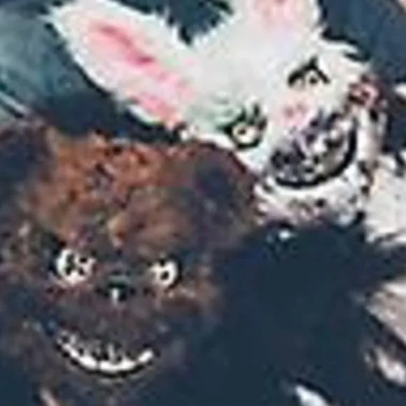 Skræmmende Masker - Halloween Uhyggelig Kanin Maske - Killer Kanin Maske - Spøgelsesmaske - Halloween Kostume, opdateret Version