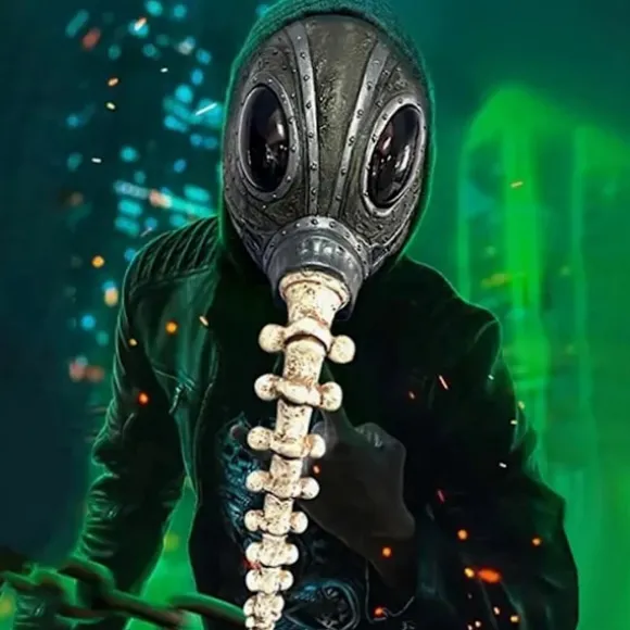 Sleepy Cosplay Sandman Maske til Mænd, Latex Halloween Fest Tilbehør