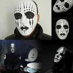 Slipknot Band Joey Jordison Resin Maske Halloween Fest Maskerade Cosplay Rekvisitter