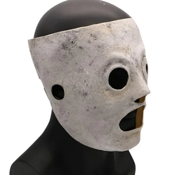 Slipknot Corey Taylor Cosplay Latex Fuld Maske Halloween - Perfekt