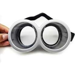 Sølv Minion Briller Maskerade Rekvisitter Halloween Kostume Rekvisitter