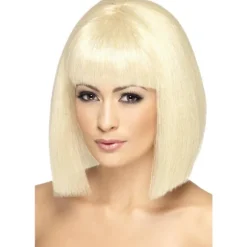 Smiffys Coquette Paryk til Kvinder One Size Blond Blonde One Size