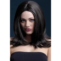 Smiffys Unisex Voksen Fever Sophia Paryk One Size Brun Brow Brown One Size Brun One Size Brown One Size