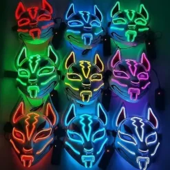 Sommer Driftled Halloween Lysende Maske