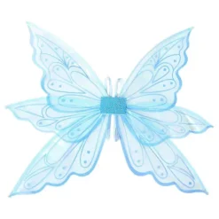 Sommerfuglevinger, fevinger, sommerfuglevinger til kvinder, fevinger til piger voksne, damer piger Fai blue