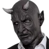 Sort Horned Djævel Halloween Maske Kostume Rekvisitter