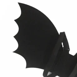 Sorte flagermusvinger Halloween engel fancy dress dekoration tilbehør kostume