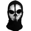 Spøgelsesmaske - Balaclava Motorcykling Paintball One Size Farve Sort