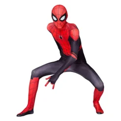 Spider Man Unisex Voksen Halloween Party Rollespil Jumpsuit 190cm 190cm