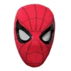 Spider-Man 1:1 Elastisk Maske med Blinkende Øjne (Hagestyring) til Cosplay - Rød