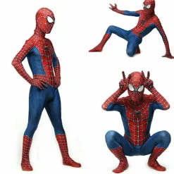 SpiderMan Cosplay Kostume Voksen Far From Home Raim Outfit Fest cm zy 170