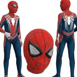 Spiderman Kostume Spiderman Dragt Cosplay Kostume Festdragt-FA- 110cm