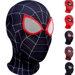Spiderman Maske Halloween Kostume Cosplay Balaclava Til Voksne #3
