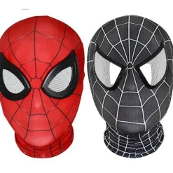 Spiderman Maske Kostume Cosplay Balaclava Hætte Voksne Børn Red