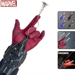 Spider-Man Web Shooter Legetøj, Spider-Man Mentor Rolleleg Peter Parker Tilbehør, Rekvisitter, Handsker til Børn