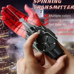 Spiderman web shooter legetøj Spiderman mentor rollespil Peter Parker tilbehør rekvisitter handsker børn