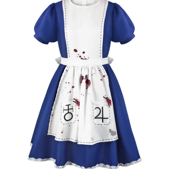 Spil Alice Madness Returns Cosplay Kostume Alice Stuepige Uniform Voksen Kvinde Halloween Anime Pige Karneval Fancy Kjole Fest XXL-XXL XXL XXLCJY XXL wig | Fyndiq
