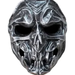 Spilfigur Ridder Cosplay Ansigtsmaske Horror Ansigtsmaske Hovedbeklædning Halloween Fest Udklædning Kostume Dekoration Spøghus Rekvisitter