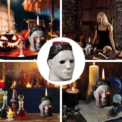 Spookys Tealight Lysestager Gyser Lysestager Dekoration til Spøgelseshus (FMY) Candlestick