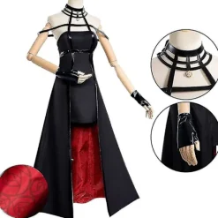 Spy X Family Anime Yor Forger Kostume Rollespil Handsker Strømper Hovedbeklædning Øreringe Sæt Fancy Up L