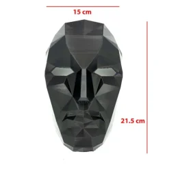Squid Game Front Man Boss cospay Halloween festmaske W Black L