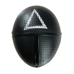Squid Game Masker Mix | Trekant+Rund+Firkant 3stk-Julegave Round+Triangle+Square