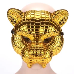 Squid Game Maskerademaske, Halloween Party Dekoration Props Leopard