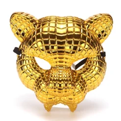 Squid Game Maskerademaske, Halloween Party Dekoration Props Leopard