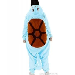 Squirtle Kostume Heldragt Pyjamas Halloween Jul One-piece Kigurumi Til Mænd Kvinder M