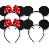 Sæt med 4 Mickey Mouse ørebånd Minnie Mouse ørebånd kvinder piger