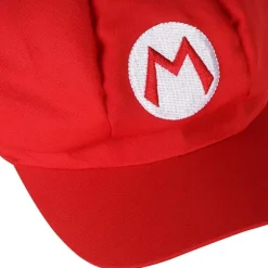 Sæt med 2 Super Mario-hatte - Mario og Luigi-kasketter Røde og grønne videospilkarakterer Retro spiltemahatte