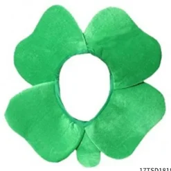 St. Patrick's Day Ternet Stof Fedora Hat | Fest Tilbehør, Irsk Festival Hat Shamrock Høj Hat Grøn Hat Festival Dekorationer L