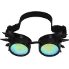 Steampunk Briller Retro PC ABS med elastisk rem Kaleidoscope Rave Briller til Fest Sort