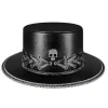 Steampunk Læder Pestlæge Hat Udklædning Top Hat Til Halloween Kostume Tilbehør